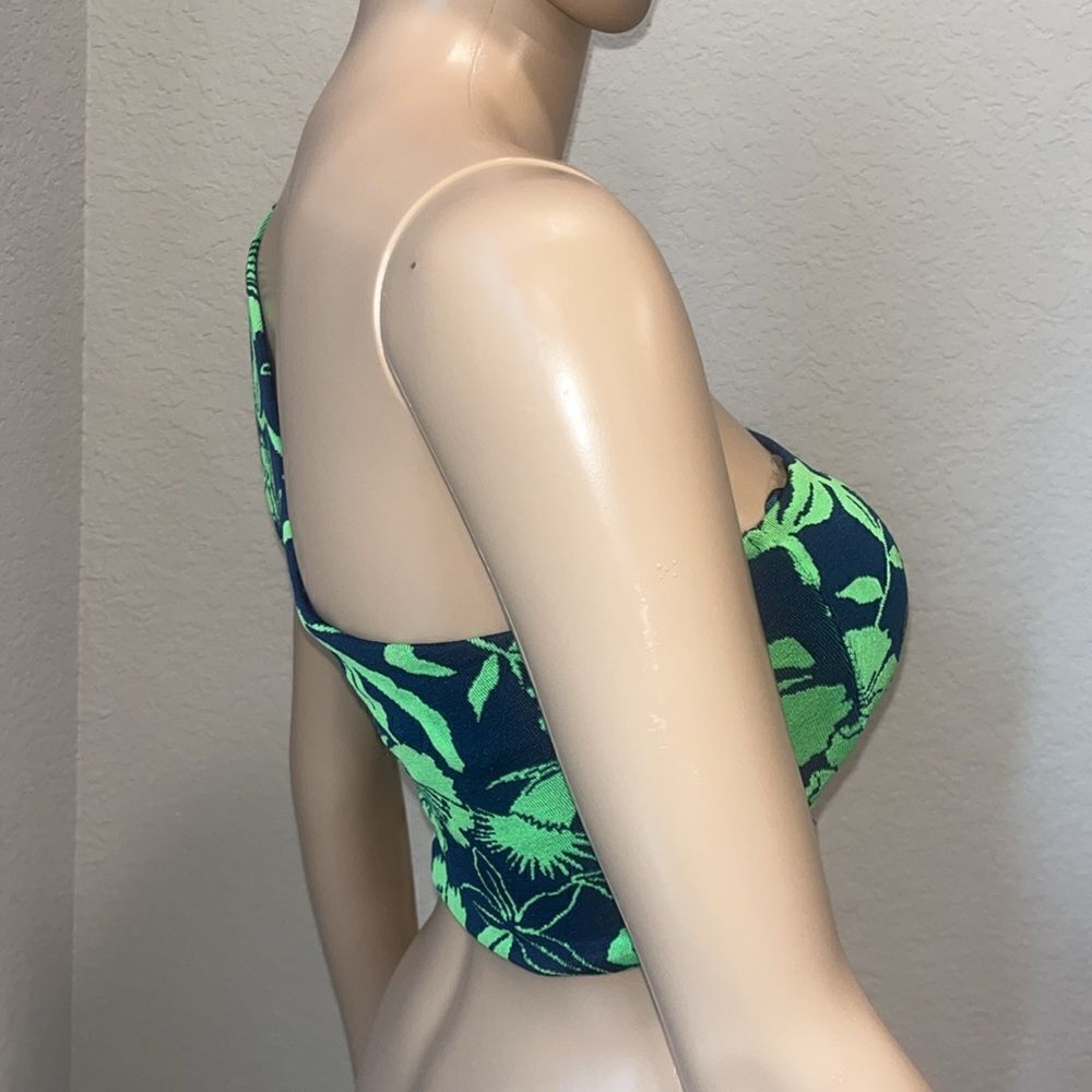 Nwt Zara one shoulder crop top - Picture 2 of 3